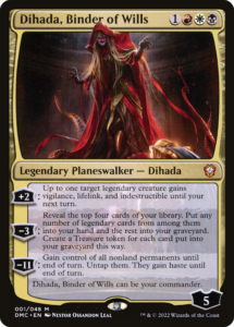 dihada binder of wills